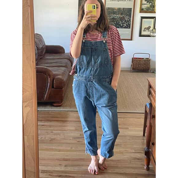 Gap Denim Overalls Size Medium - Picture 1 of 8